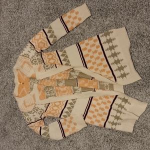 Thick aztec cardigan, size Medium